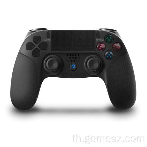 จอยสติ๊ก Gamepad ของคอนโทรลเลอร์ Bluetooth PS4